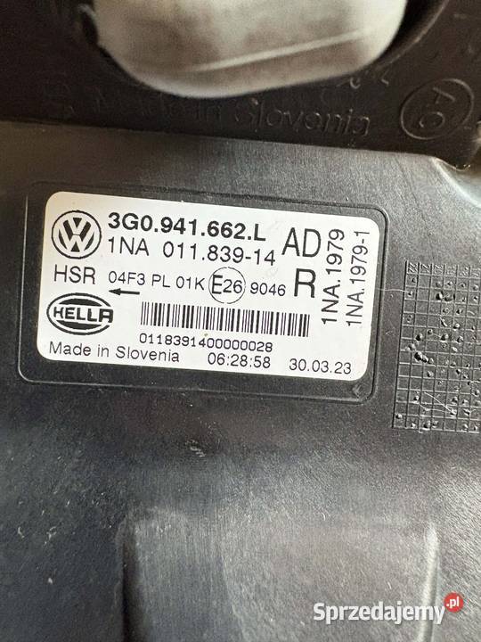 Halogeny passat b8 Wrocław