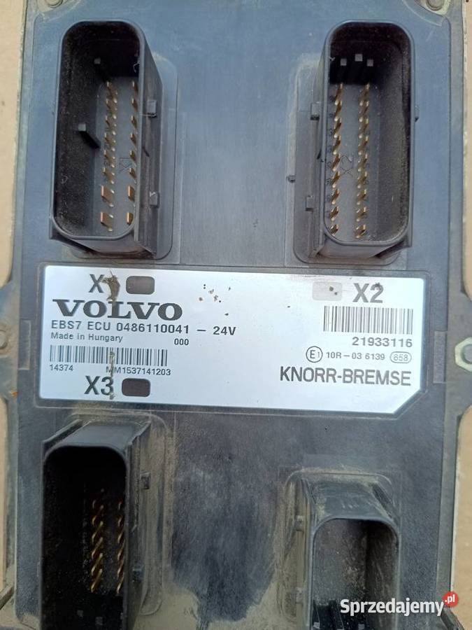 Sterownik EBS7 ECU 0486110041 Volvo FH FM ciężarowe Staszów sprzedam