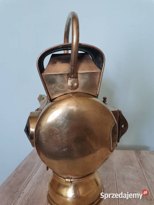 Stara lampa kolejowa na nafte Art Deco małopolskie Kraków sprzedam