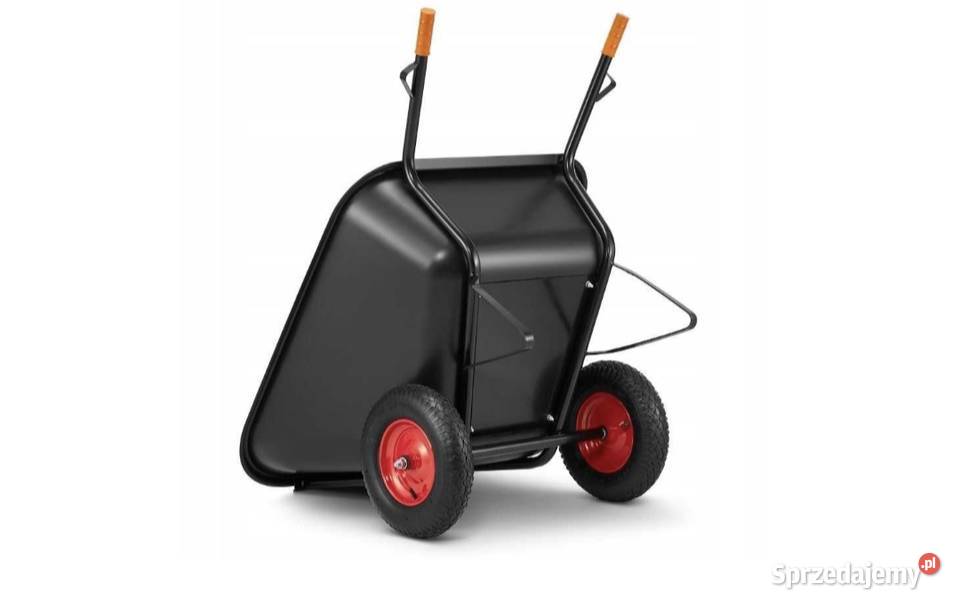 Taczka z tworzywa dwukołowa 240L o ładowność 300 Kraków
