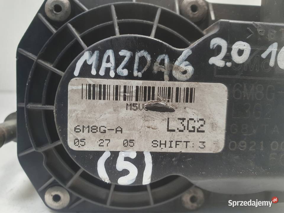PRZEPUSTNICA Mazda 6 20 16V 6M8G 9F991 Chełm