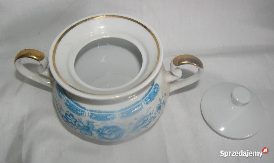 cukiernica vintage ZSRR TarnopolDvin Porcelana i szkło dolnośląskie Bartków