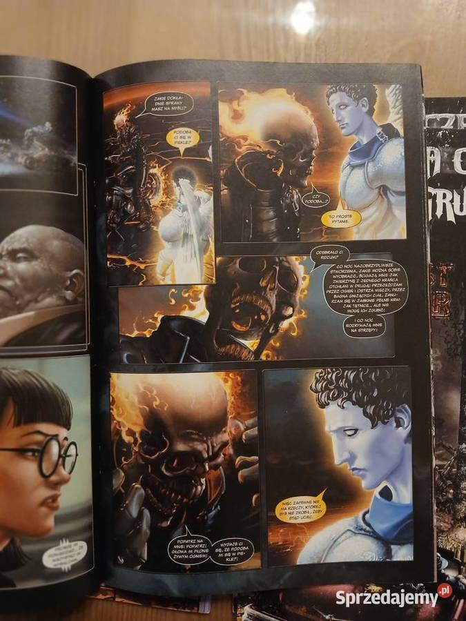 Ghost Rider komplet Marvel Mandragora klasyk Kajetany