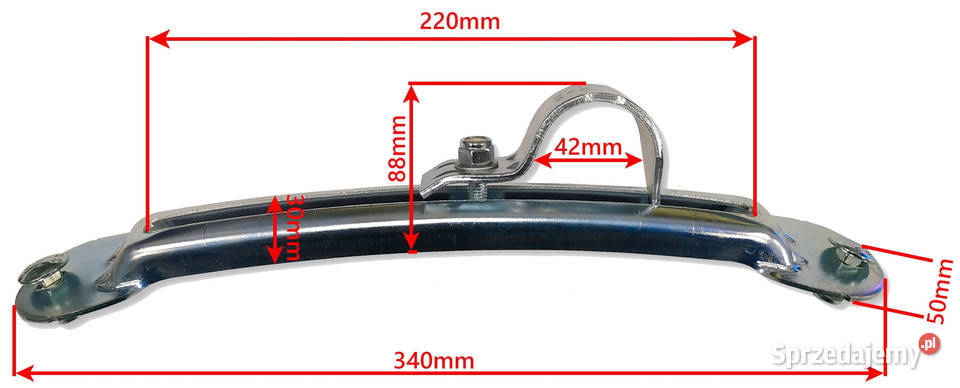 2x Błotnik Polietylen ĆWIARTKA 430x650 MOCOWANIA nieuszkodzony Solec Kujawski sprzedam