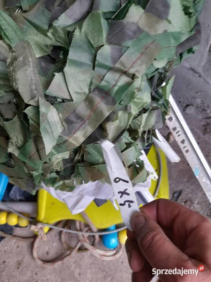Siatka maskującą 6x5 śląskie Częstochowa