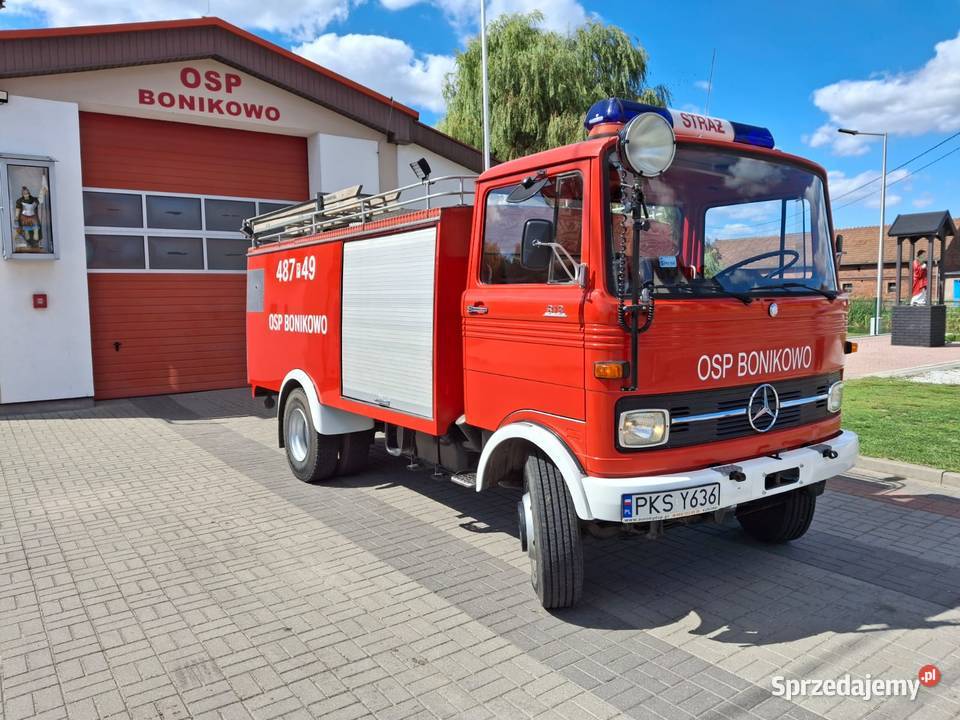 Wóz strażacki MercedesBenz Bonikowo