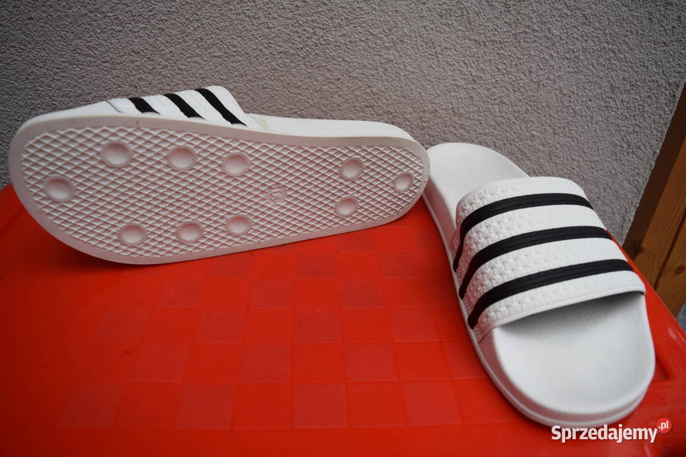 Klapki Oryginał ADIDASDwie Pary Nowe 44 Okazja Adidas Olsztyn