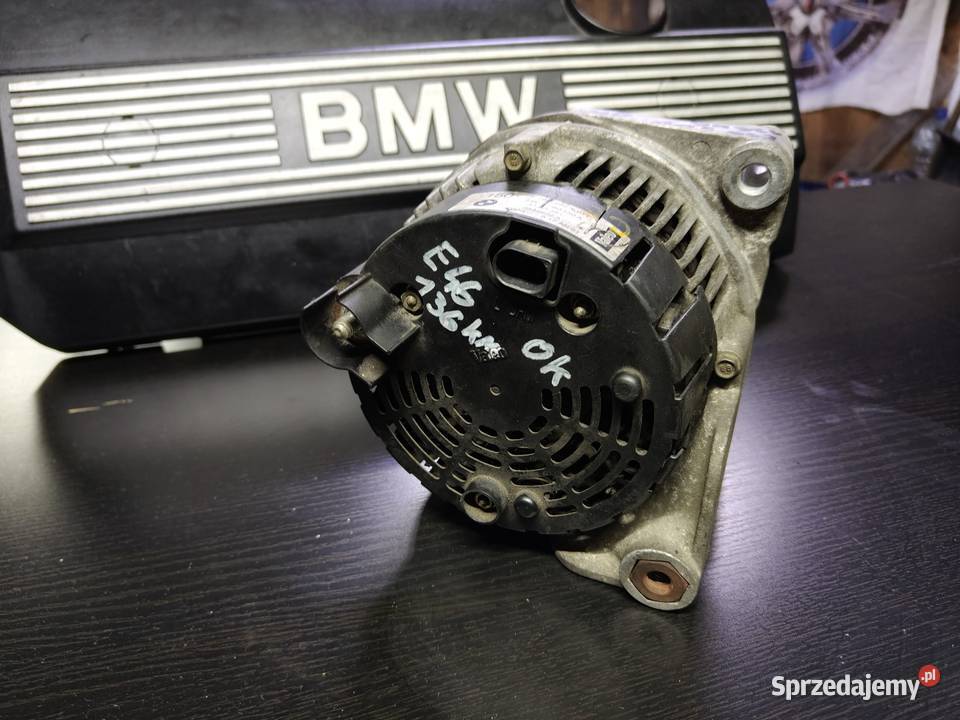 Bmw e46 20d 136 alternator 100 sprawny Motoryzacja Aleksandrów Łódzki
