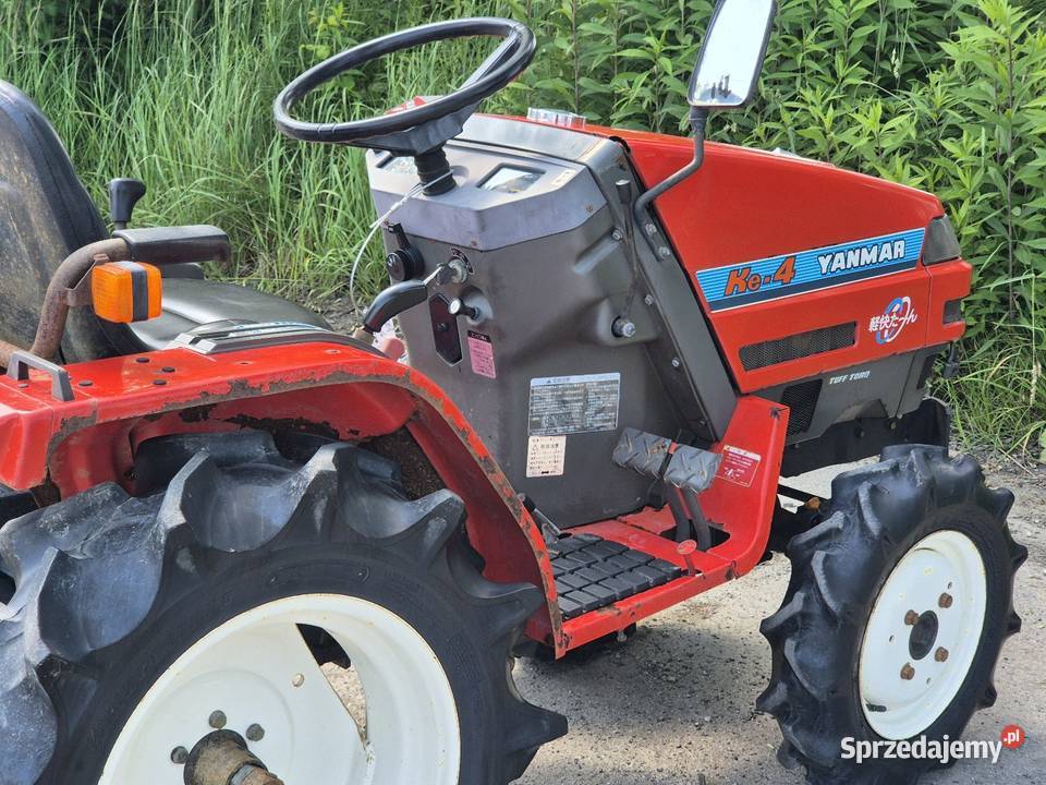 Traktorek traktor YANMAR KE4D 14 44 Małuszyn