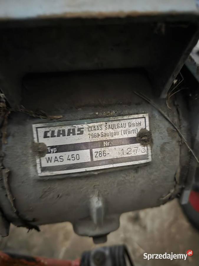 Przedsząsacz przewracarka do siana Claas