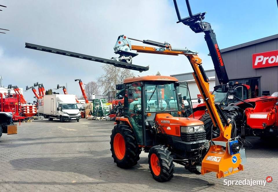 Kosiarka wysięgnikowa żywopłotu nożyce BERTI FBX nieuszkodzony lubelskie Lublin
