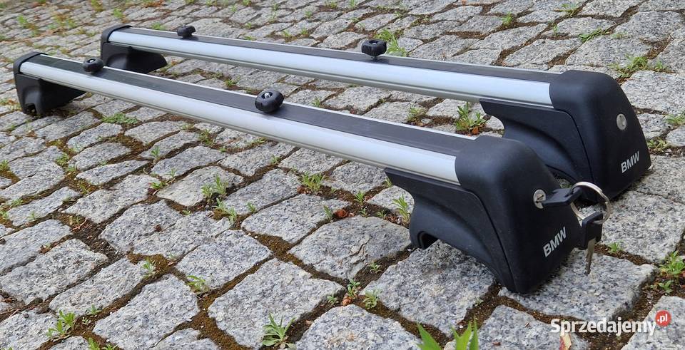 Oryg masywny bagażnik BMW X6 E71 dachowy alu na Bagażniki