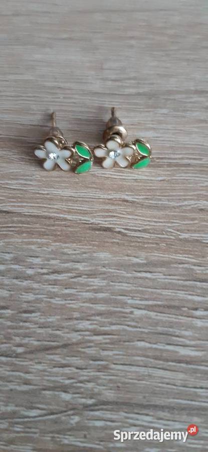 Kolczyki kwiatuszki