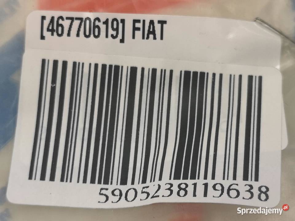 ZATRZASK DRZWI TYŁ FIAT DOBLO 2005 46770619