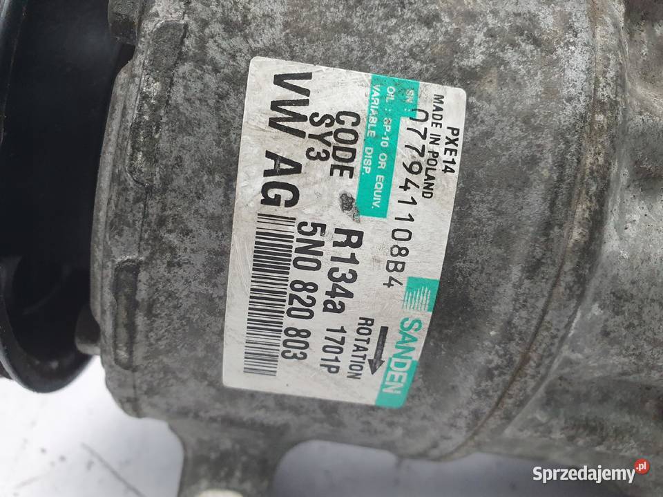SPRĘŻARKA KLIMATYZACJI VW Golf VI 16 TDI Tiguan osobowe Chełm sprzedam