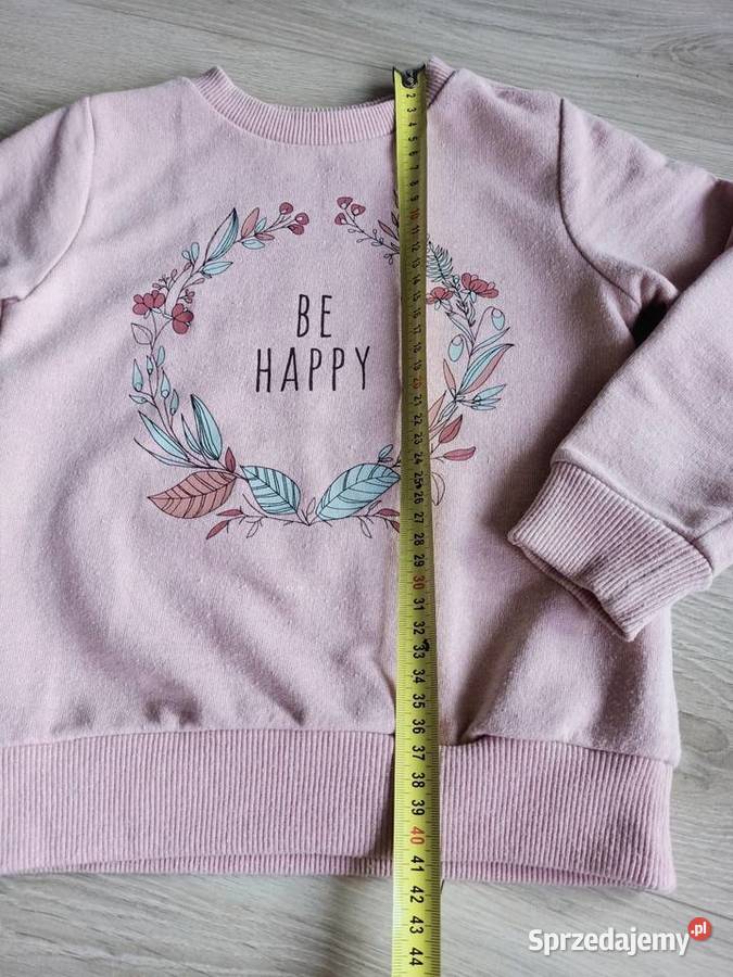 Bluza dziecięca brudny róż 110 Płock