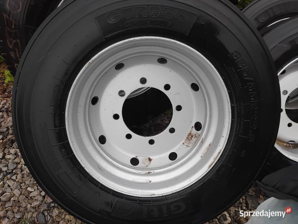 Koła 385 55 225 bezdętkowe tir Piaski sprzedam