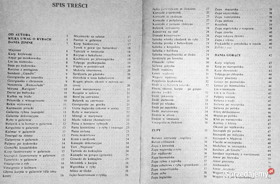 Dania rybne Mieczysław Łazarek lubelskie Chełm sprzedam