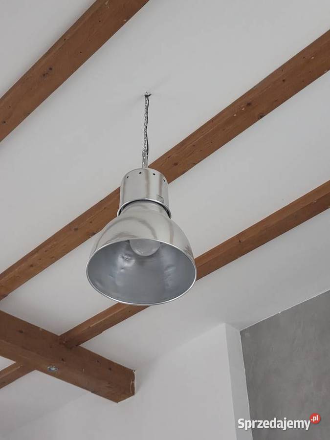 Lampa wisząca PRL duża