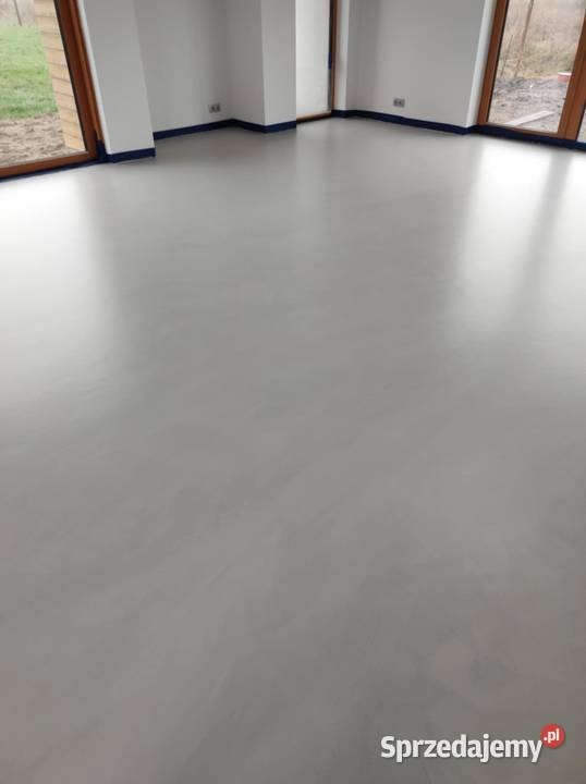 Mikrocement posadzki ściany schody mazowieckie Warszawa