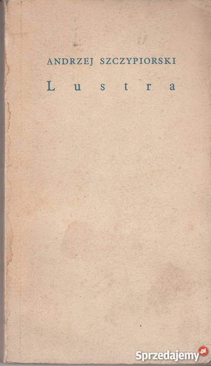 01341 LUSTRA ANDRZEJ SZCZYPIORSKI