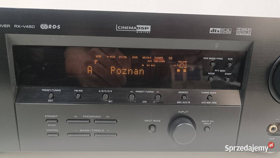AMAHA RXV450 Amplituner kina domowego Poznań sprzedam