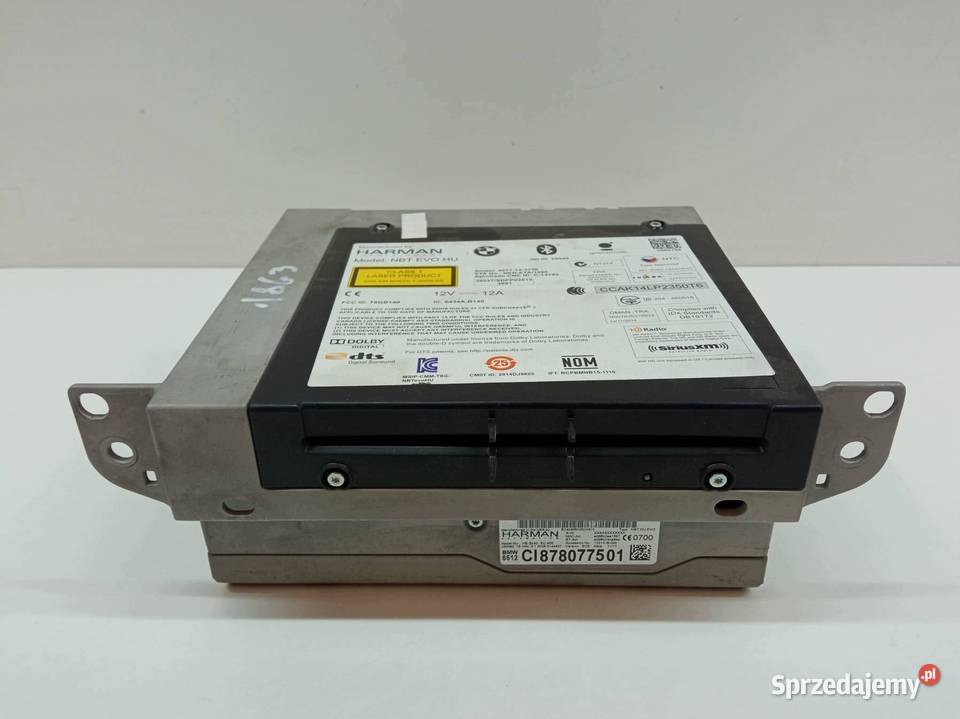 RADIO 8780775 Bmw X6 II 20142019 F16 Sprzęt audio fabryczny