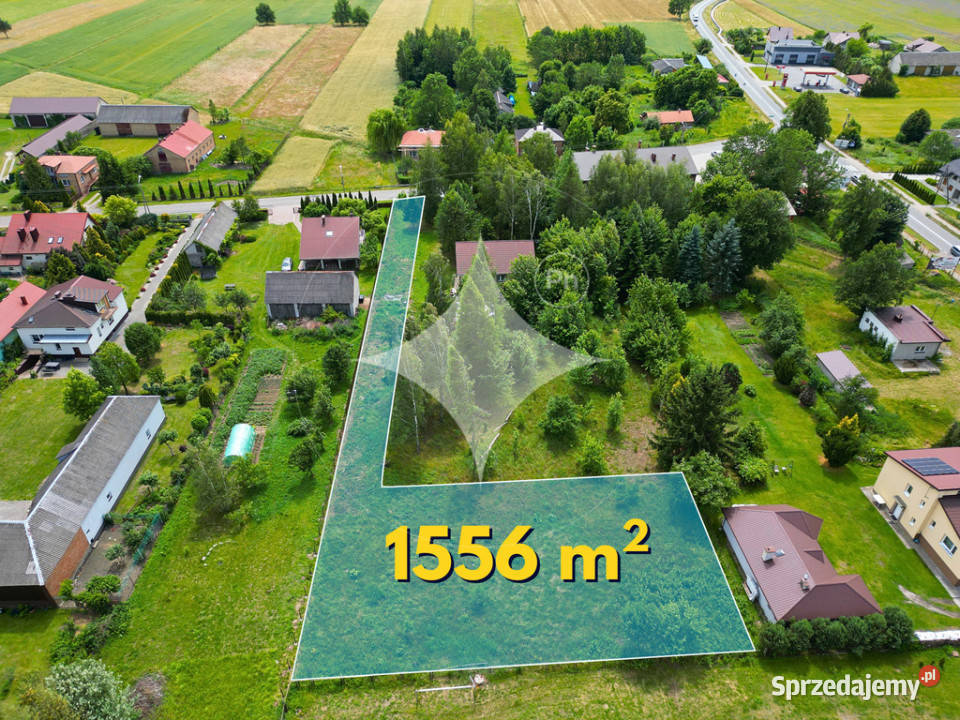 Pod dom wśród natury Dubów 1556 m budowlana Sprzedaż