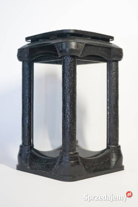 Czarny znicz żywiczny kapliczka roma Częstochowa