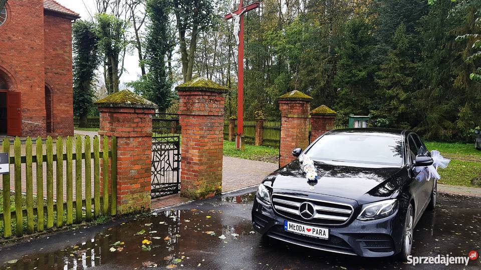 MERCEDES Czarna Limuzyna AMG do ślubu Wynajem Kalisz