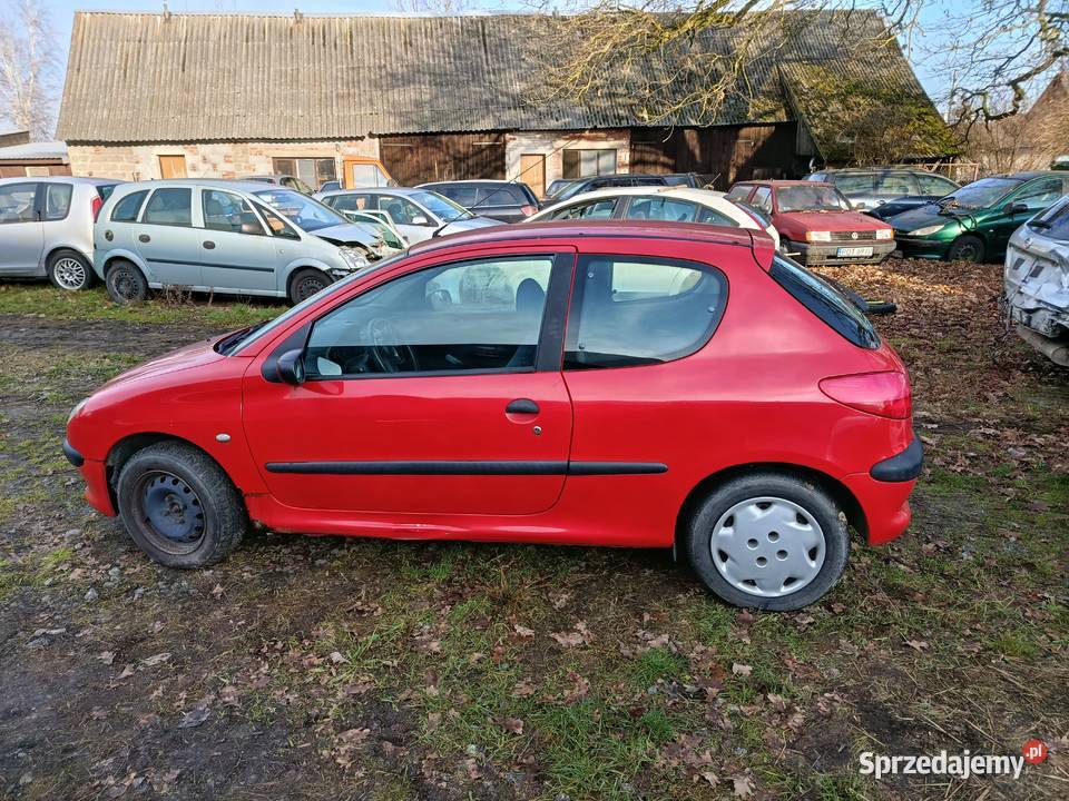 Peugeot 206 11 2000 r dawca części Szklarka Myślniewska sprzedam