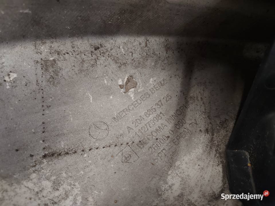MERCEDES W204 07r zderzak przód A2048853725 świętokrzyskie Kielce
