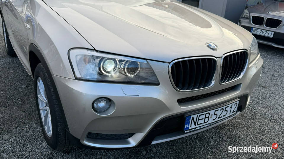 BMW X3 20 Diesel Moc 184 4X4 Automat Salon Elbląg
