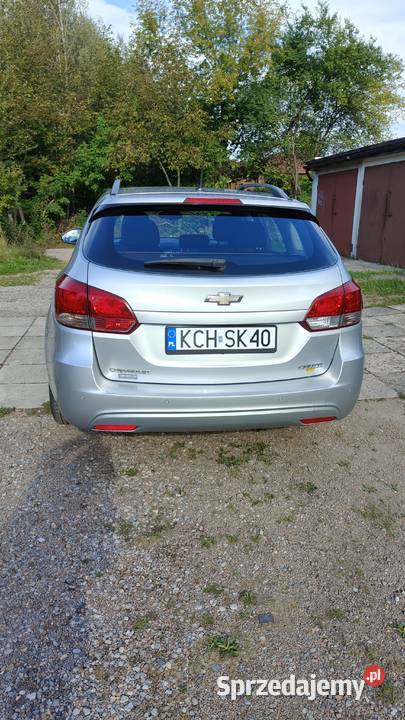 Chevrolet Cruze 16 Benzyna LPG 2013 klimatyzacja nieuszkodzony Chrzanów