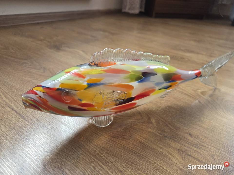 Szklana Ryba PRL 48 wielokolorowy