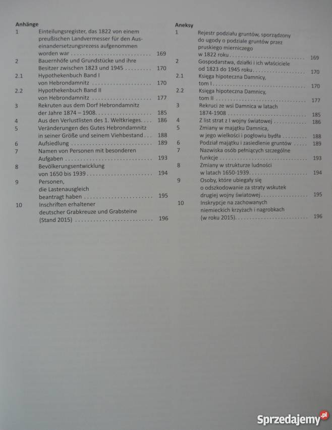 Damnica Z historii pewnej pomorskiej wsi pomorskie Słupsk sprzedam