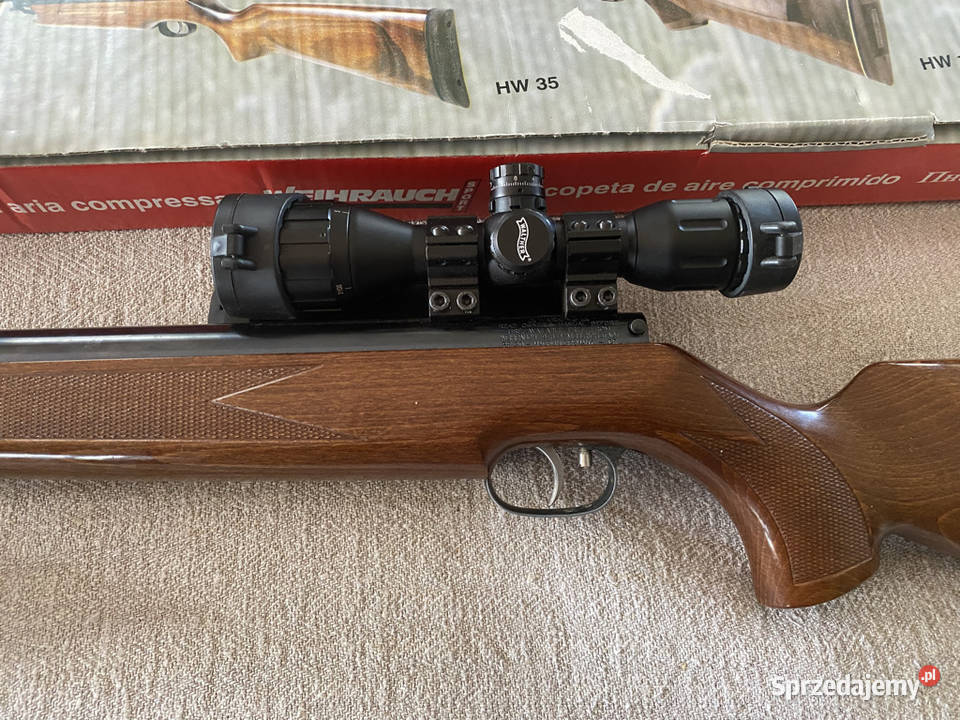 Wiatrówka Weihrauch HW95 luneta Walther 4x32