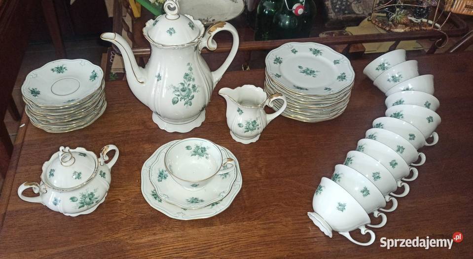 Serwis do kawy Reischenbach Germany Na 12osób Porcelana i szkło Gdańsk sprzedam