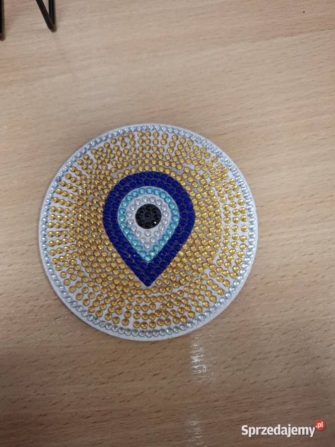 Podstawki pod kubki wyklejane diamencikami Warszawa sprzedam