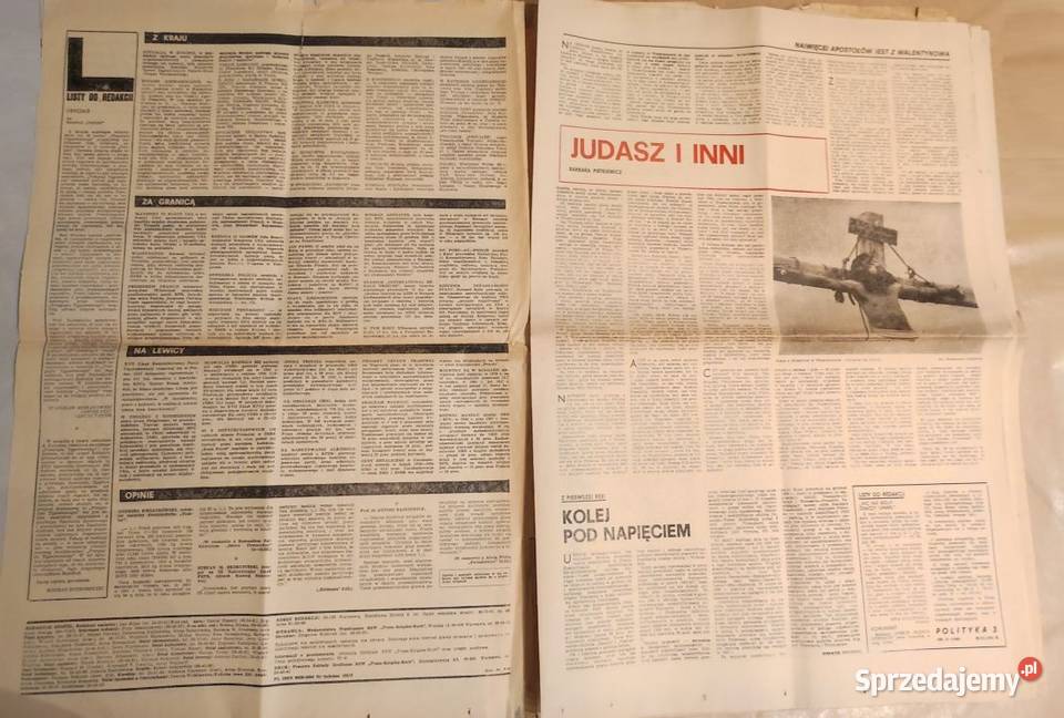 Polityka gazeta czasopismo 13 1508 marzec 1986 Kielce