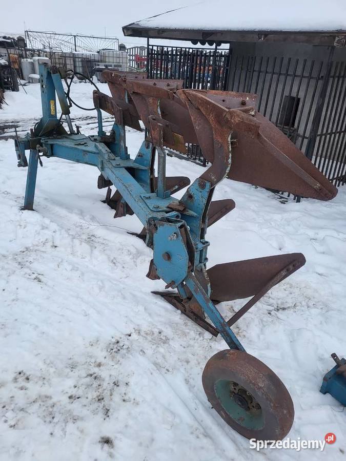 Pług 3 skibowy obrotowy Thieme kverneland overum Osięciny