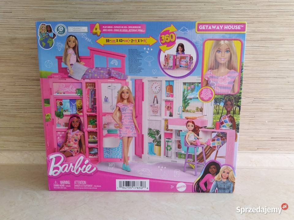 NAJTANIEJ Barbie Przytulny Domek Lalka i Mattel śląskie Zabrze