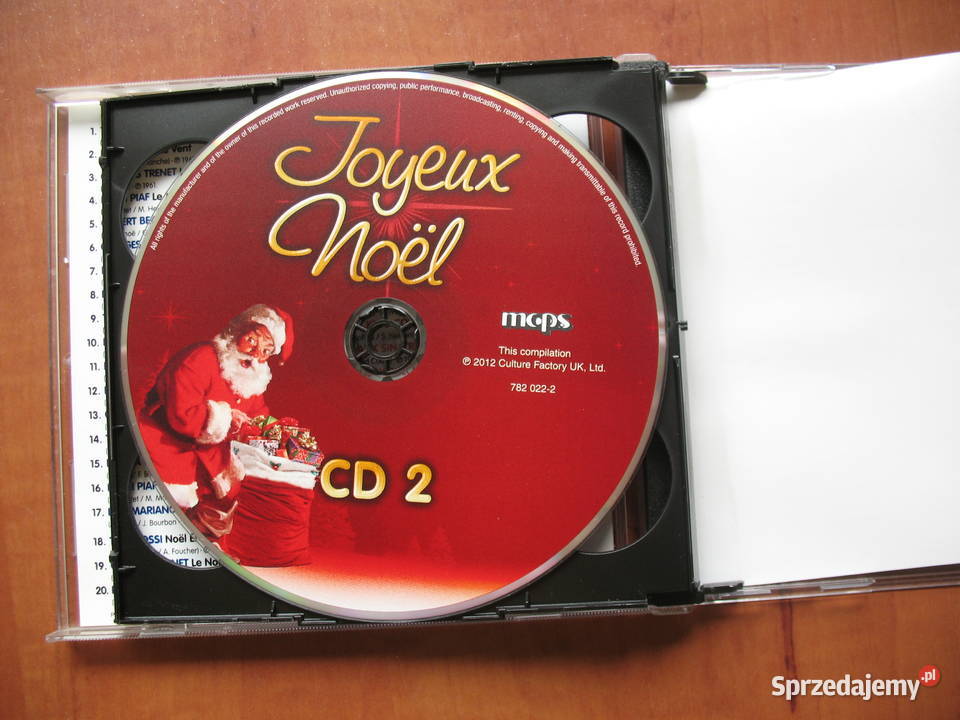 Frohliche Weihnachten Joyeux Noel Various CD mazowieckie Siedlce