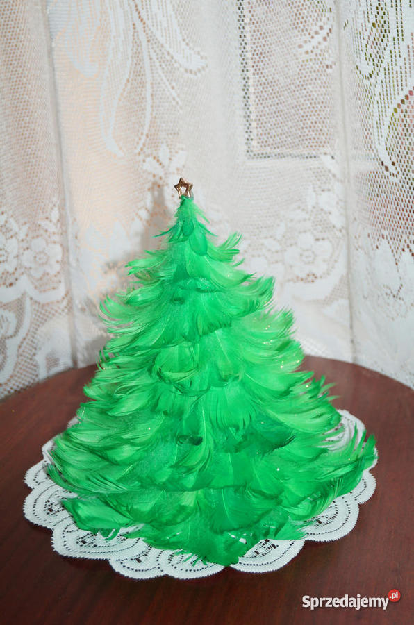 Choinka z piór Dekoracje i ozdoby sprzedam