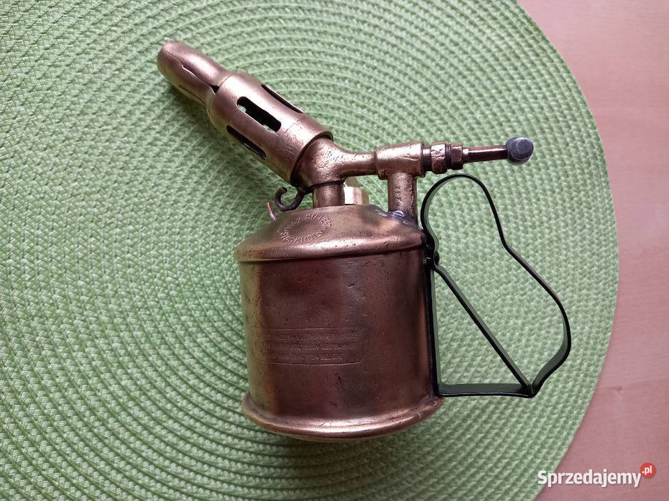 Stara mała lutlampa SIEERT STOCKHOLM wielkopolskie Bukownica