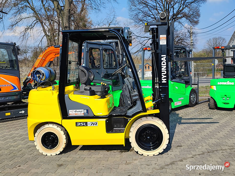 wózek widłowy Hyundai 35L7A duplex hilo 33 m LPG Kęty