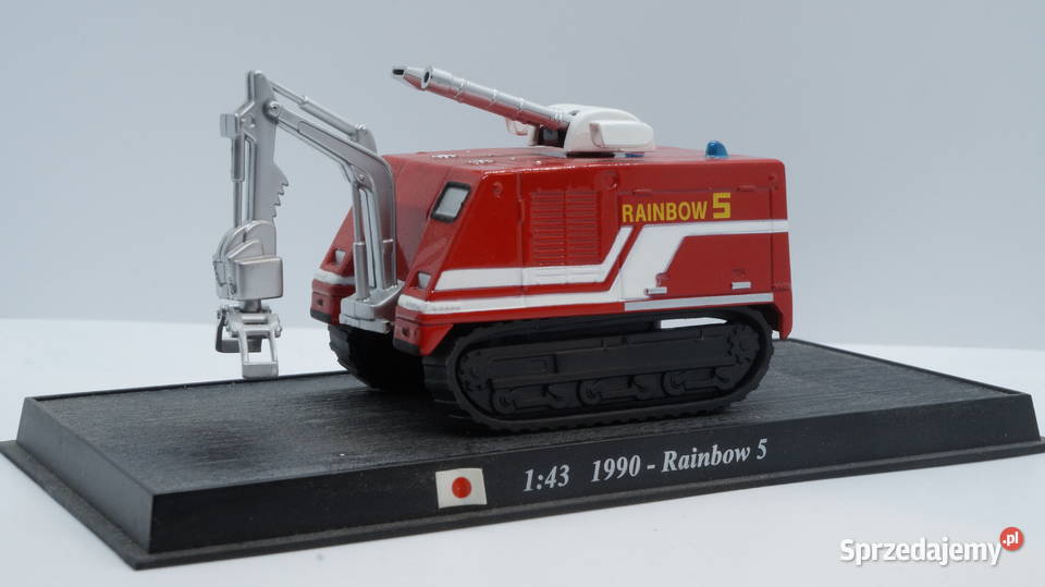 Gąsienicowy pojazd strażacki - Rainbow 5 (1:43) STRAŻ