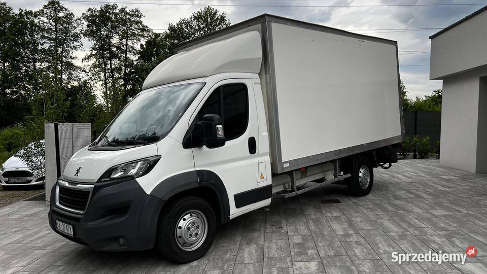 Peugeot Boxer kontener winda klimatyzacja kamera wspomaganie kierownicy