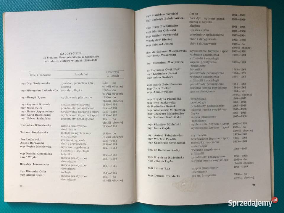 3420 10 Lat II Studium Nauczycielskiego W zachodniopomorskie sprzedam