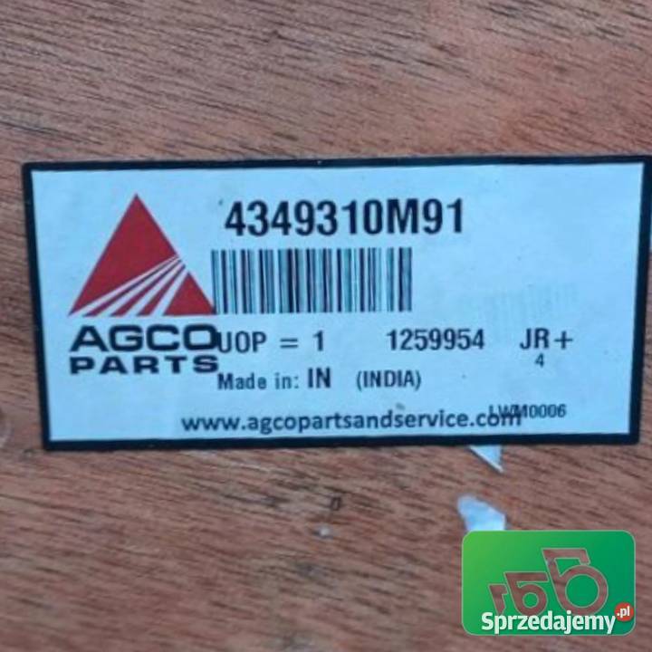 Przednia Oś 725155 Dana 4349310M91 Massey